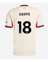 Liverpool Cody Gakpo #18 Bortedrakt 2025-26 Korte ermer